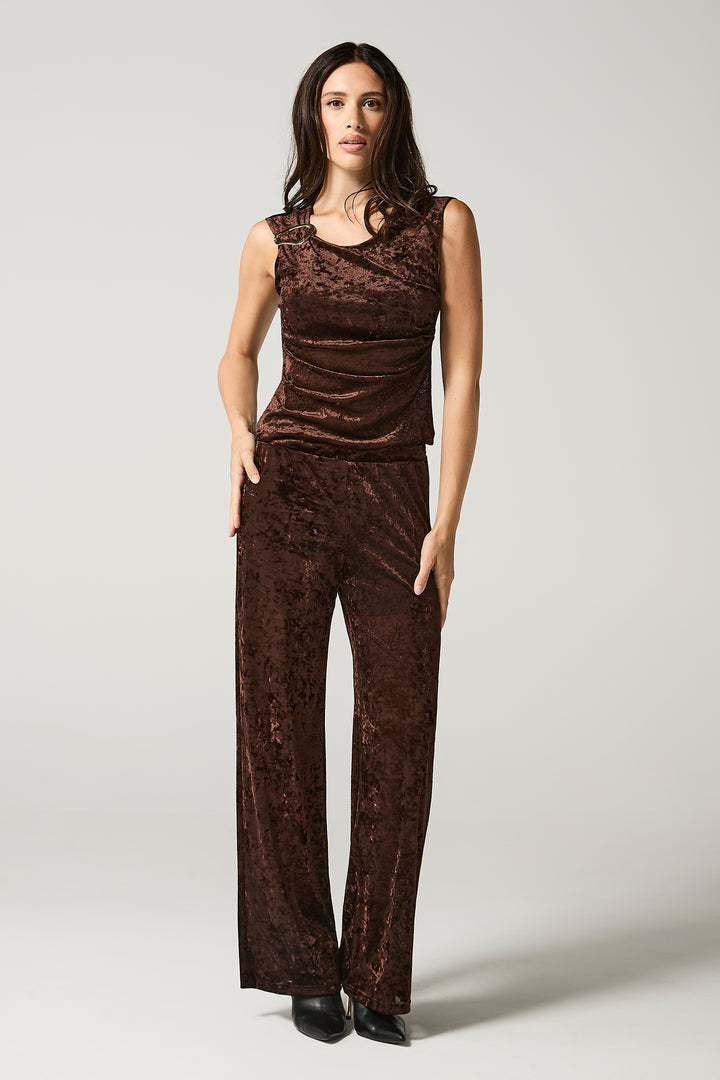 Top in ciniglia stretch