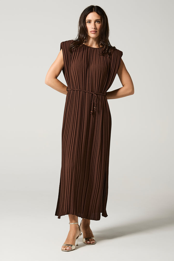 Abito lungo plissè