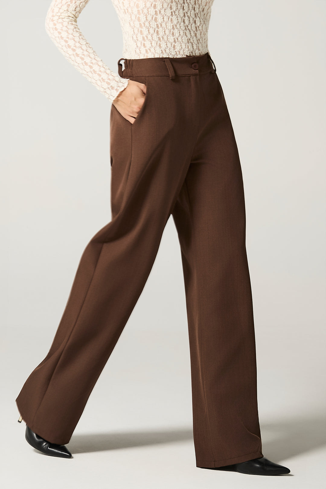 Pantalone chino a palazzo