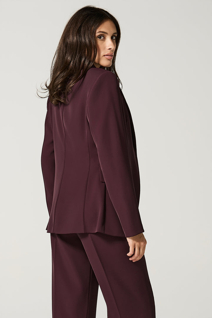 Blazer a un bottone in cady