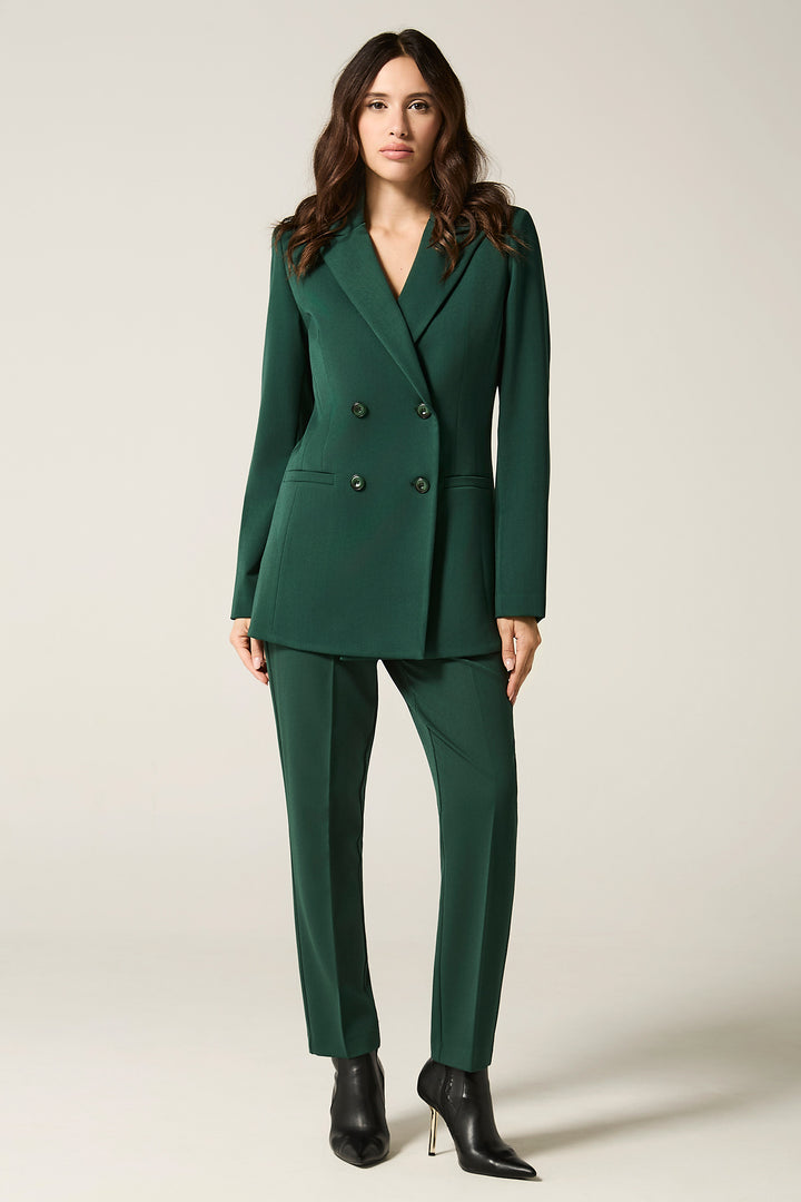 Blazer doppiopetto con revers a lancia