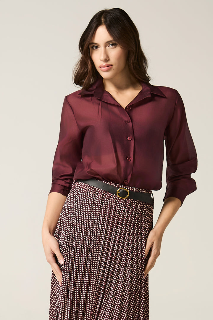 Camicia in tencel