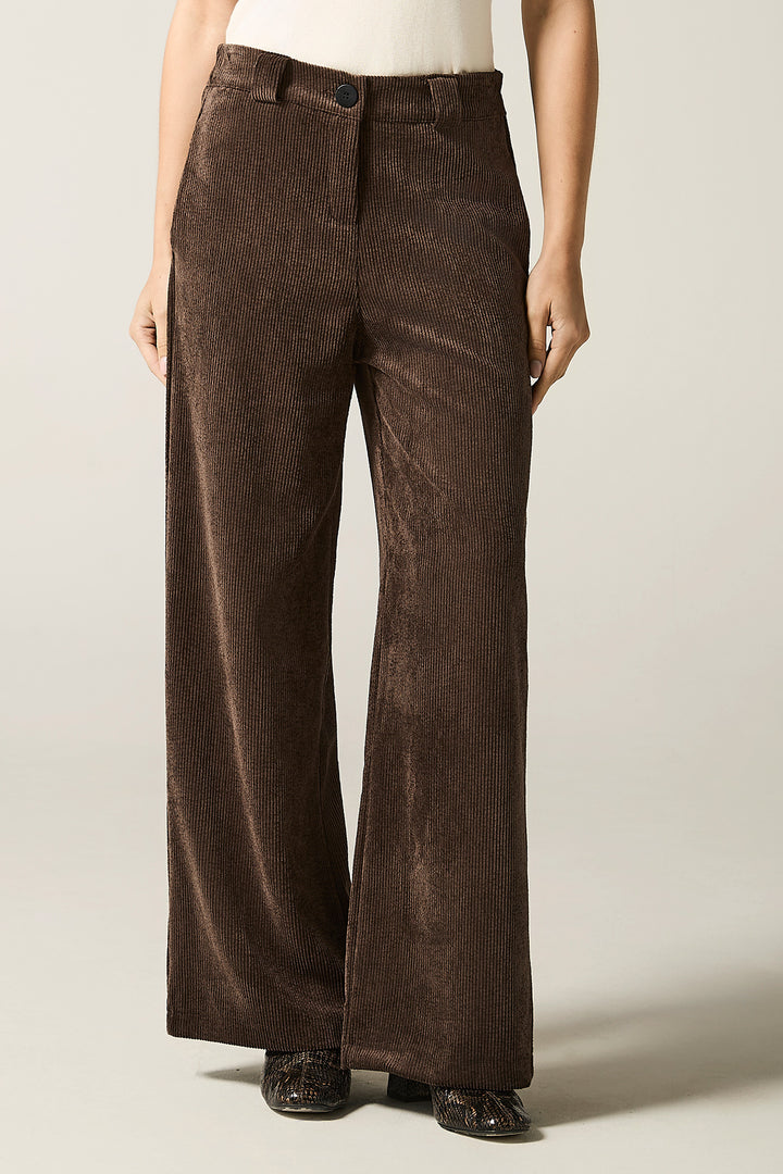 Pantalone chino in velluto a coste