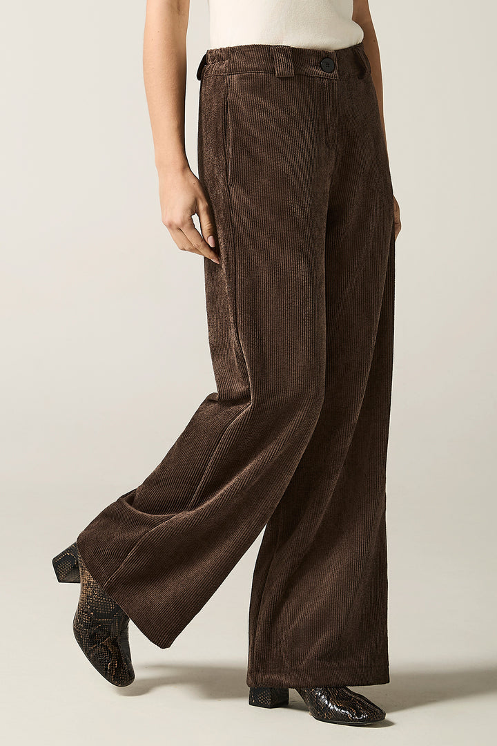 Pantalone chino in velluto a coste