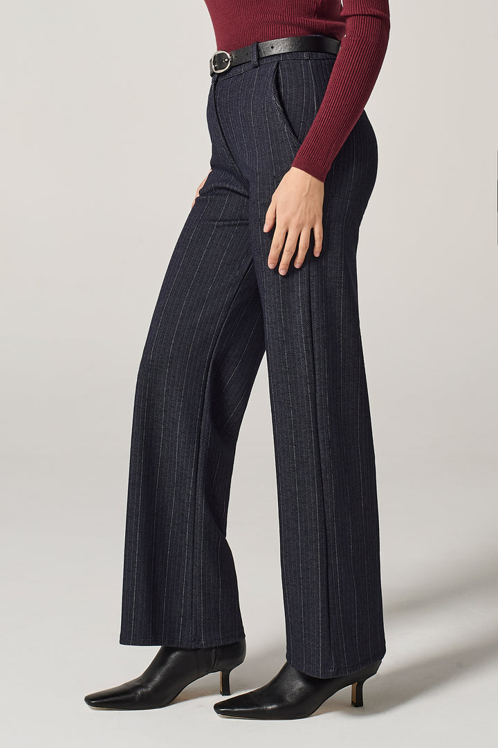 Pantalone chino in chevron stretch