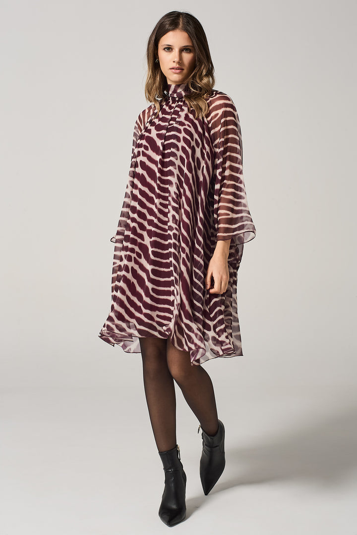 Abito ampio fantasia animalier