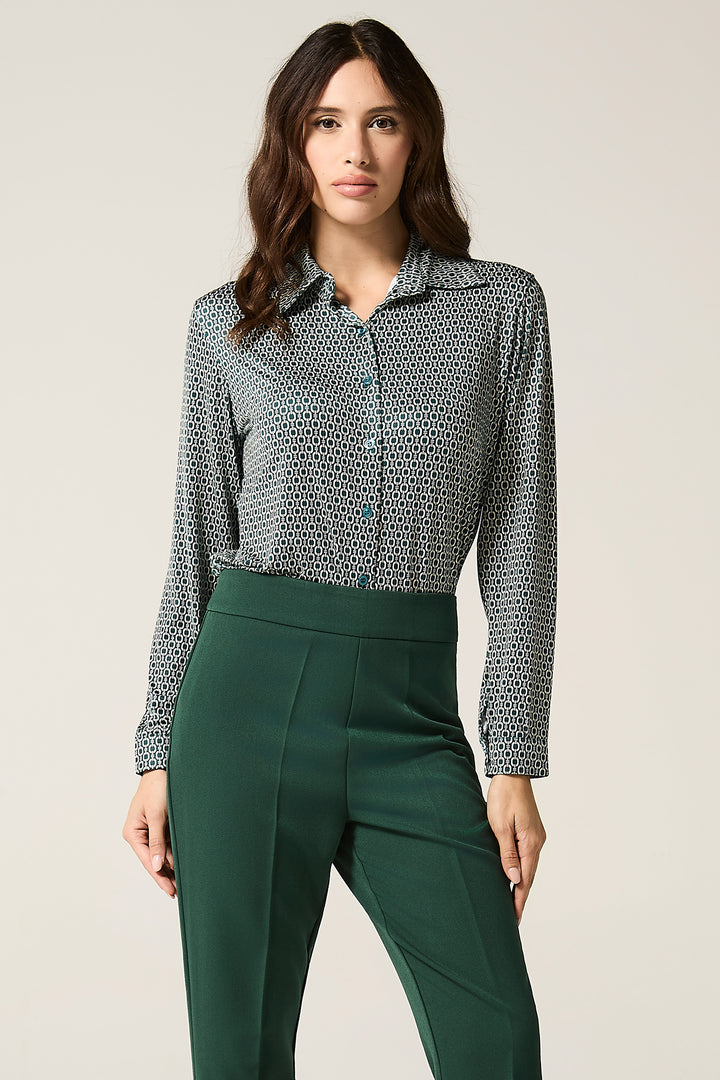 Camicia fantasia microcatene