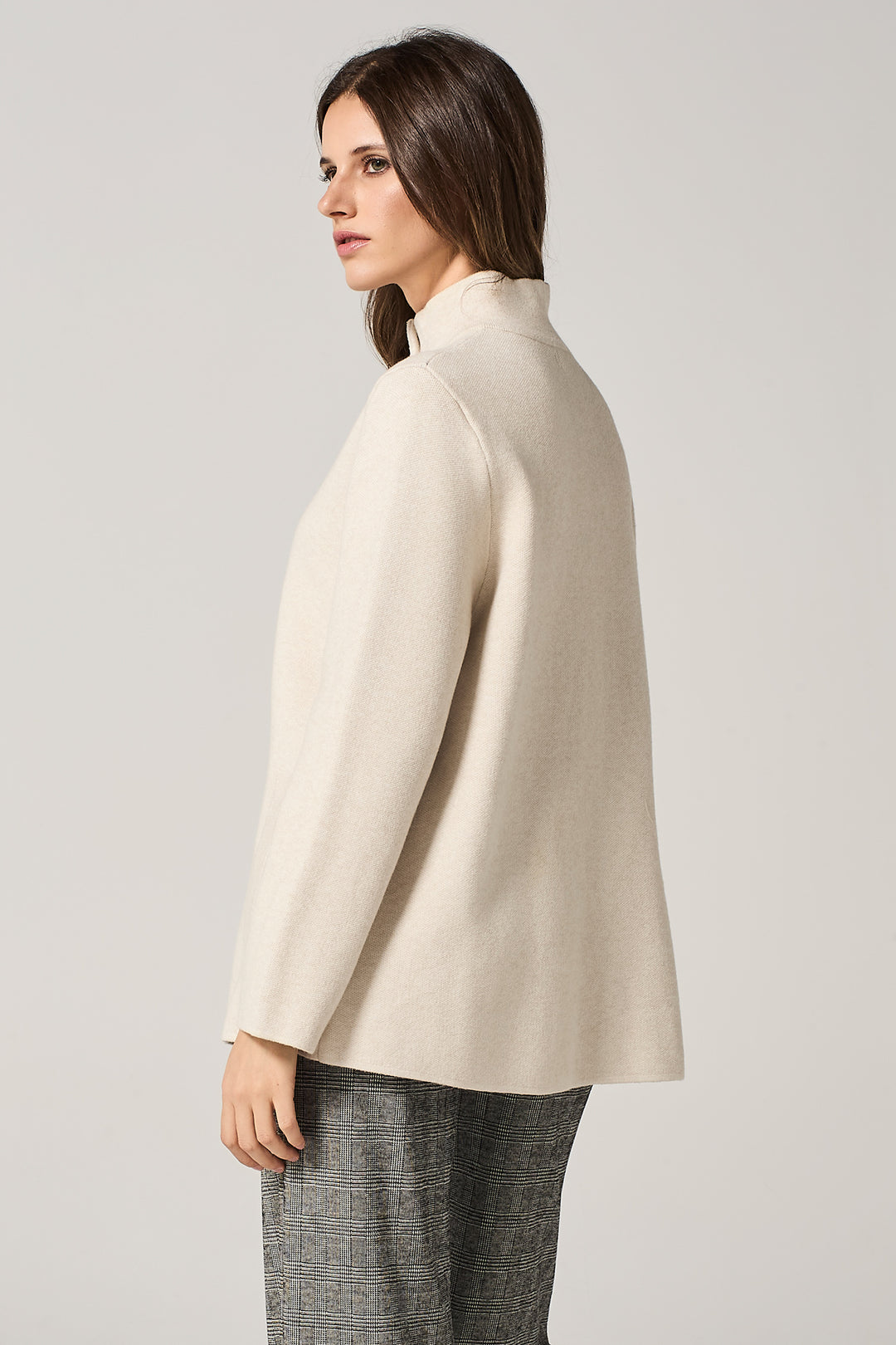 Giacca in maglieria con bottoni