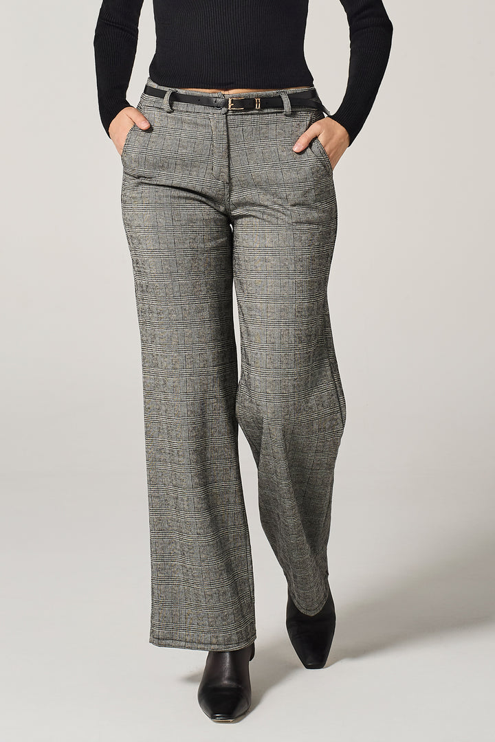 Pantalone chino in principe di galles