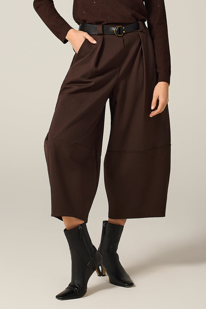 Pantalone balloon cropped