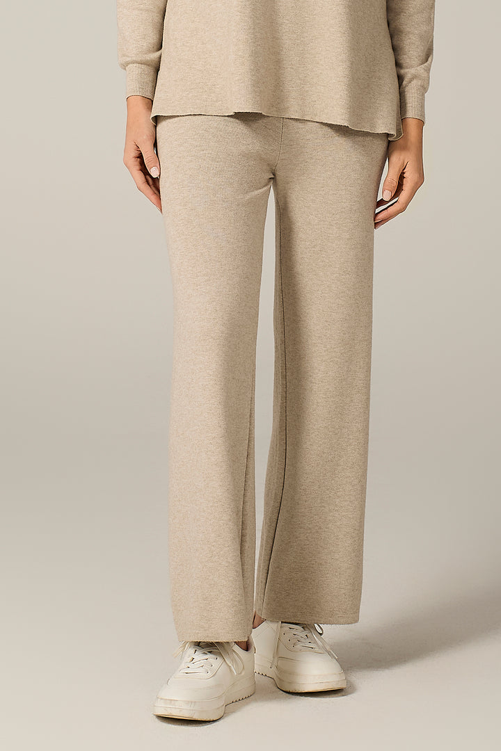 Pantalone jogger in maglieria