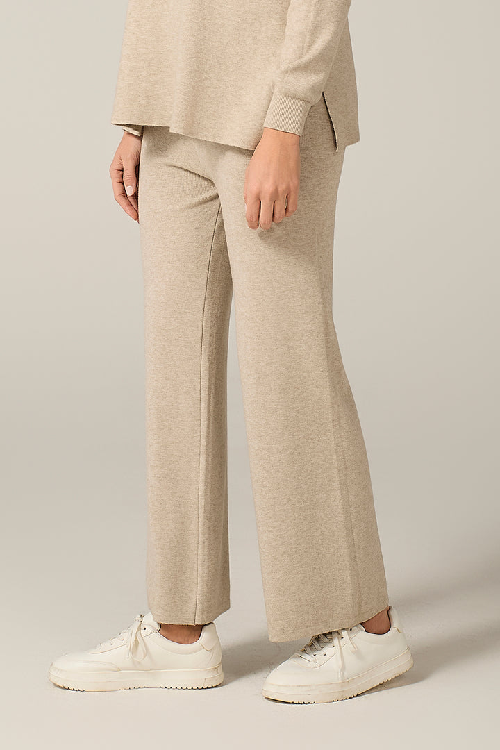 Pantalone jogger in maglieria