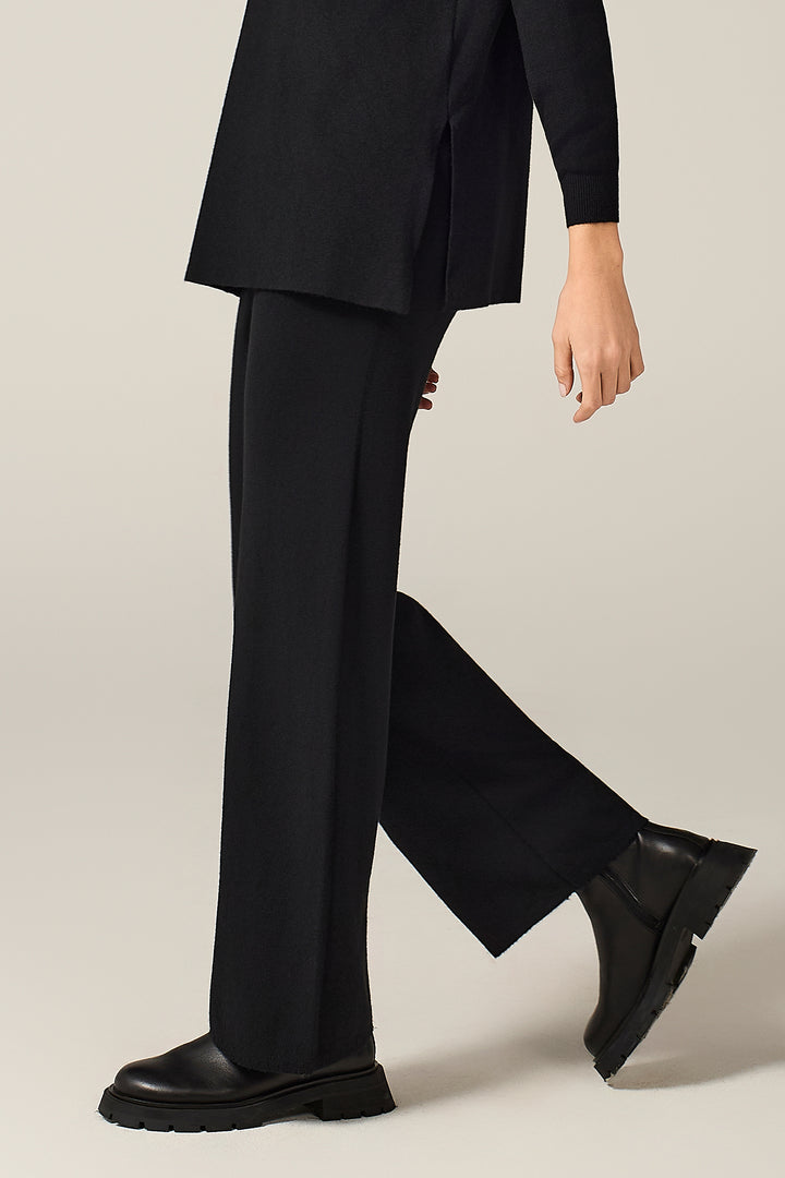 Pantalone jogger in maglieria