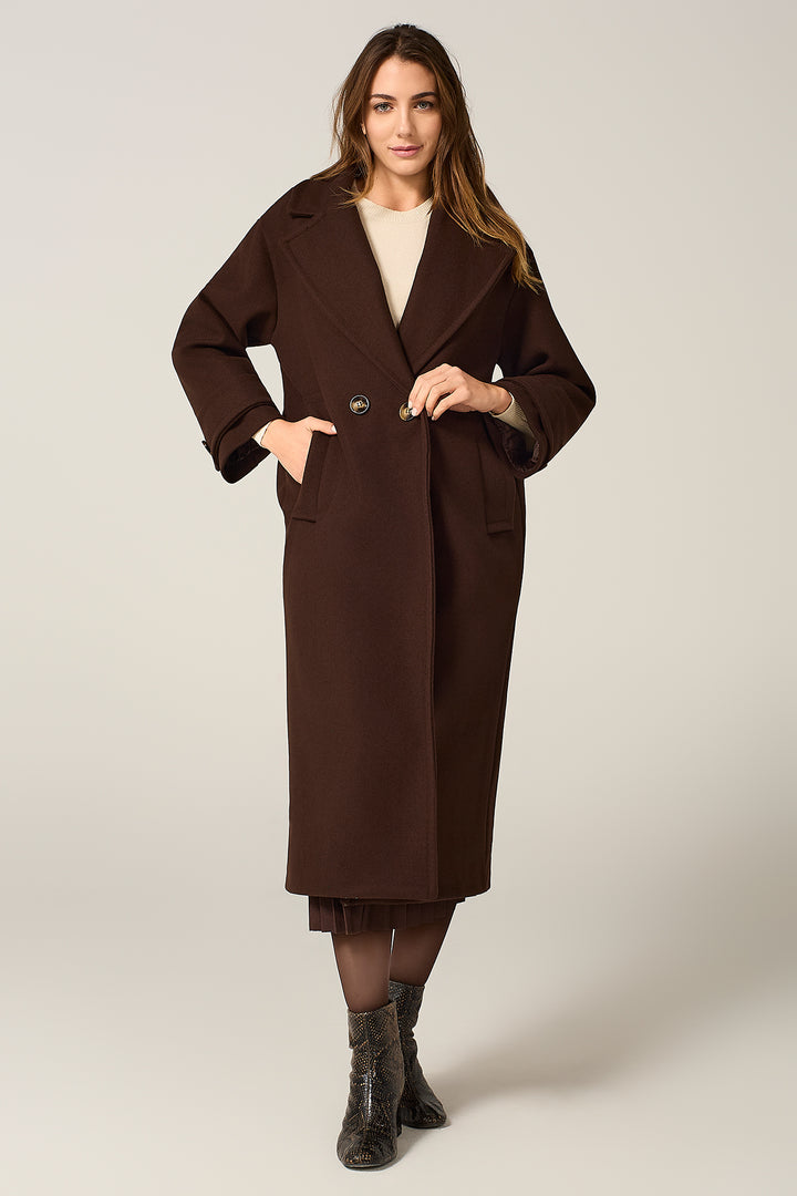 Cappotto lungo doppiopetto