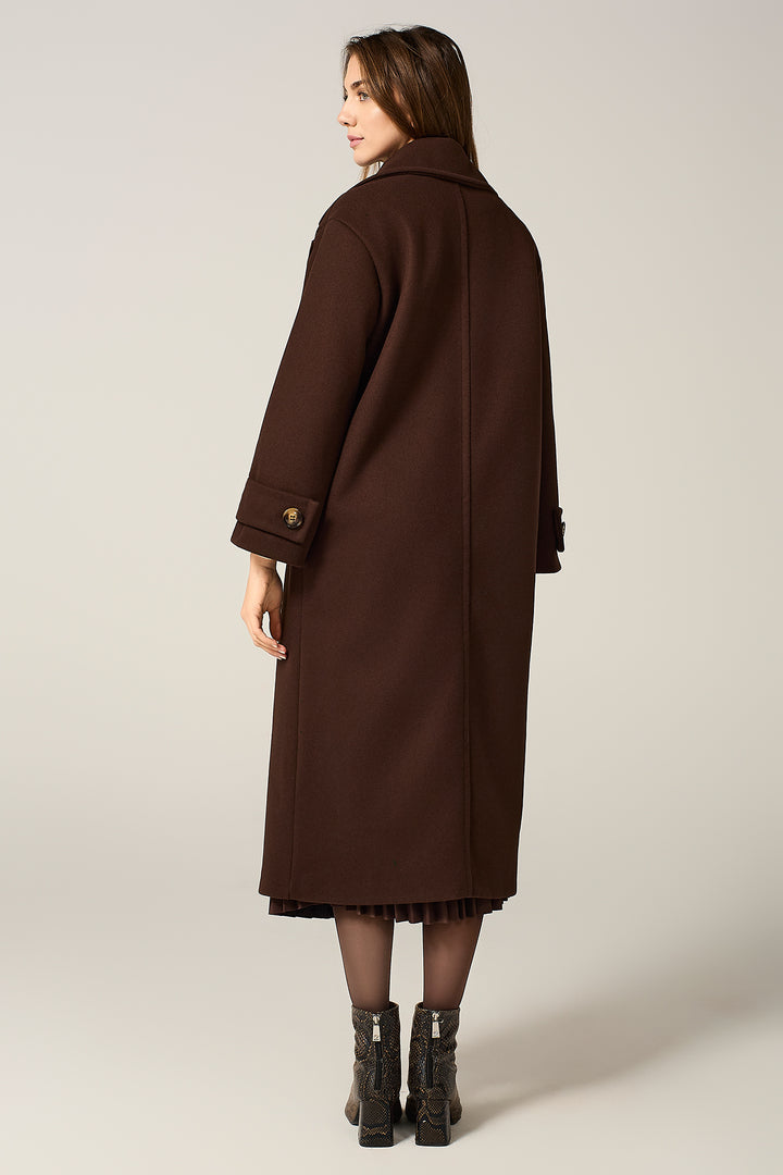 Cappotto lungo doppiopetto