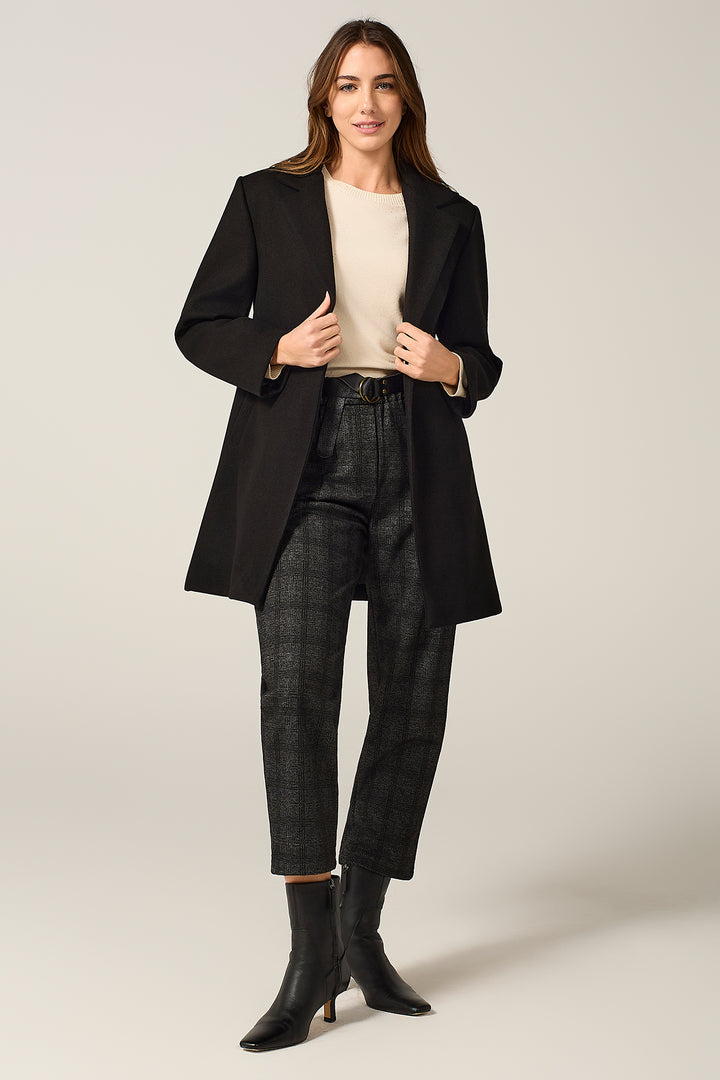 Cappotto midi a un bottone