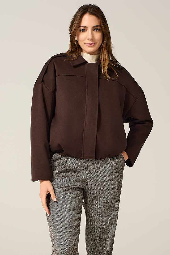 Giacca bomber in panno