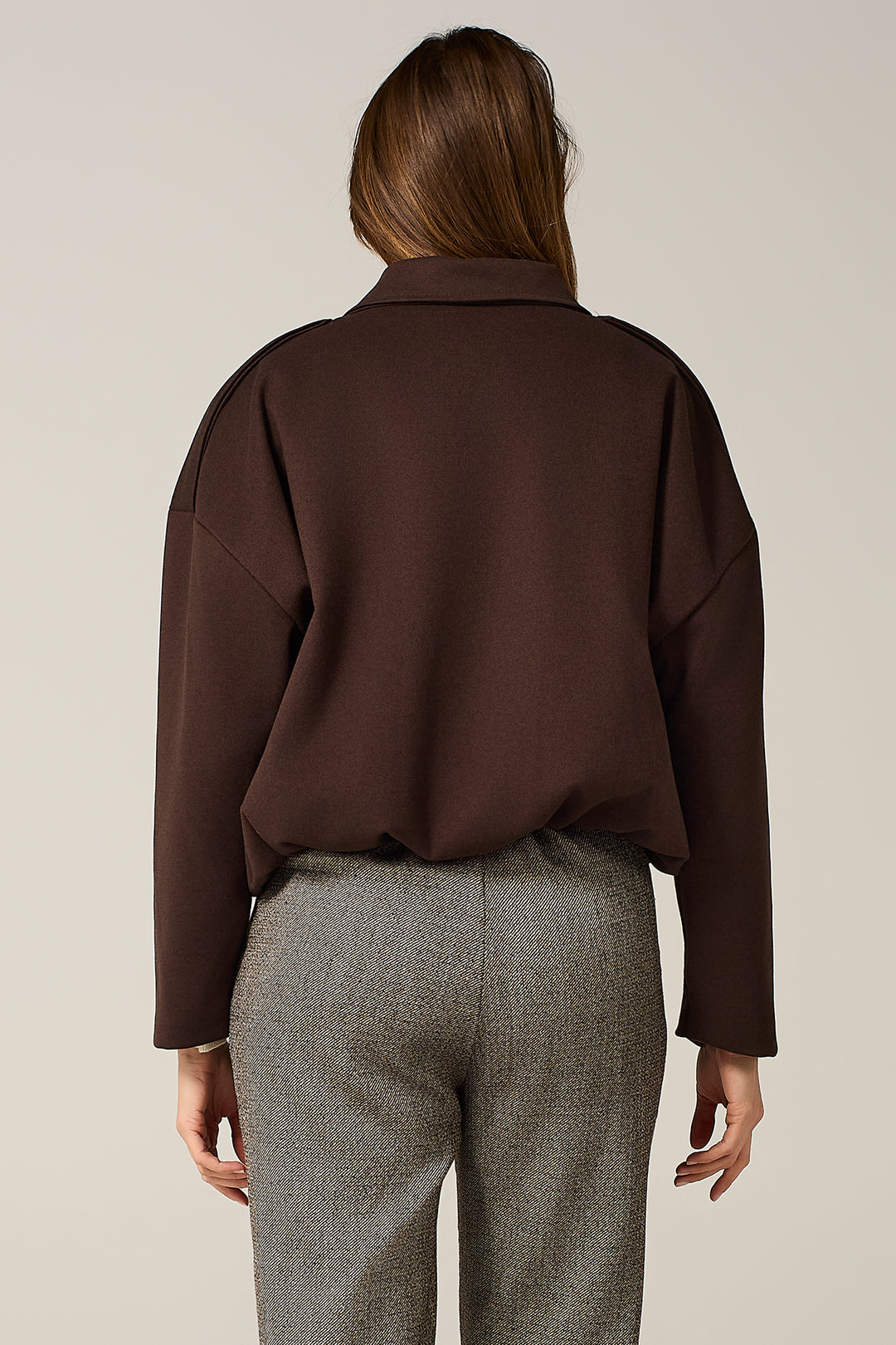 Giacca bomber in panno