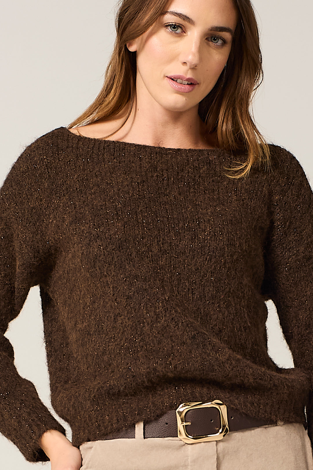 Maglia misto lana mohair