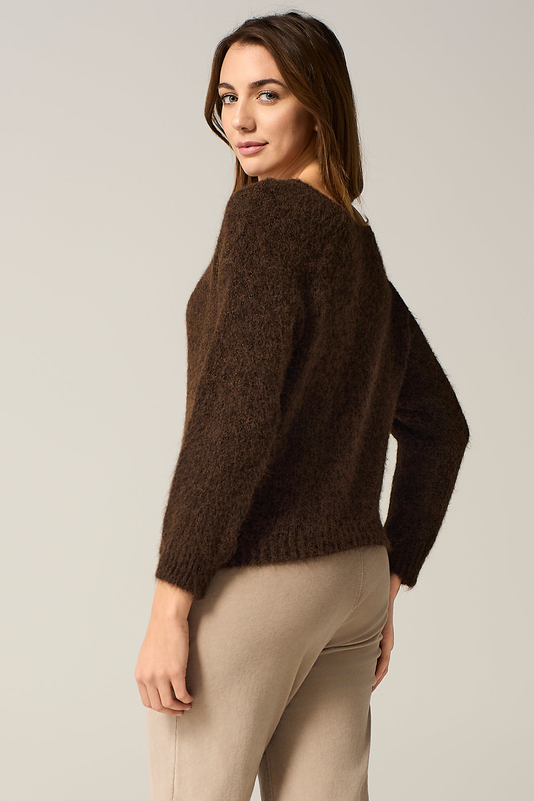 Maglia misto lana mohair