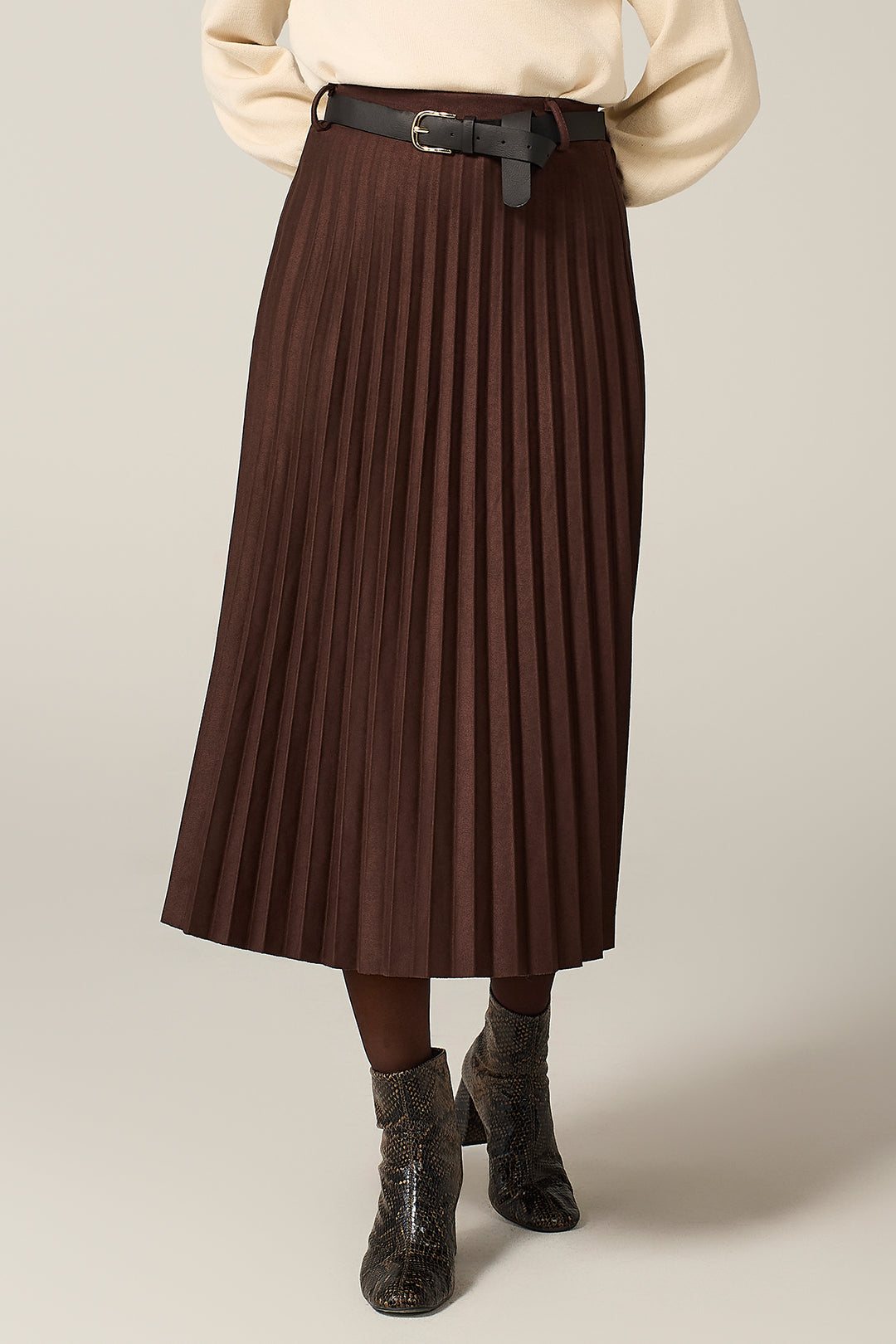 Gonna plissè in dainetto