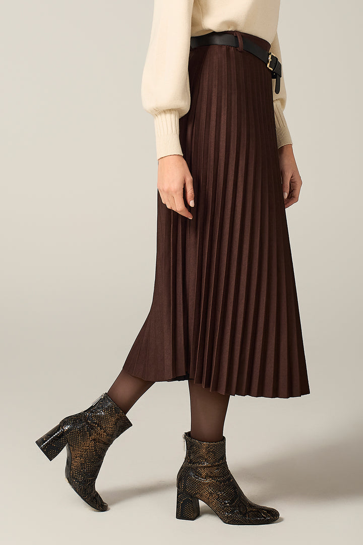 Gonna plissè in dainetto