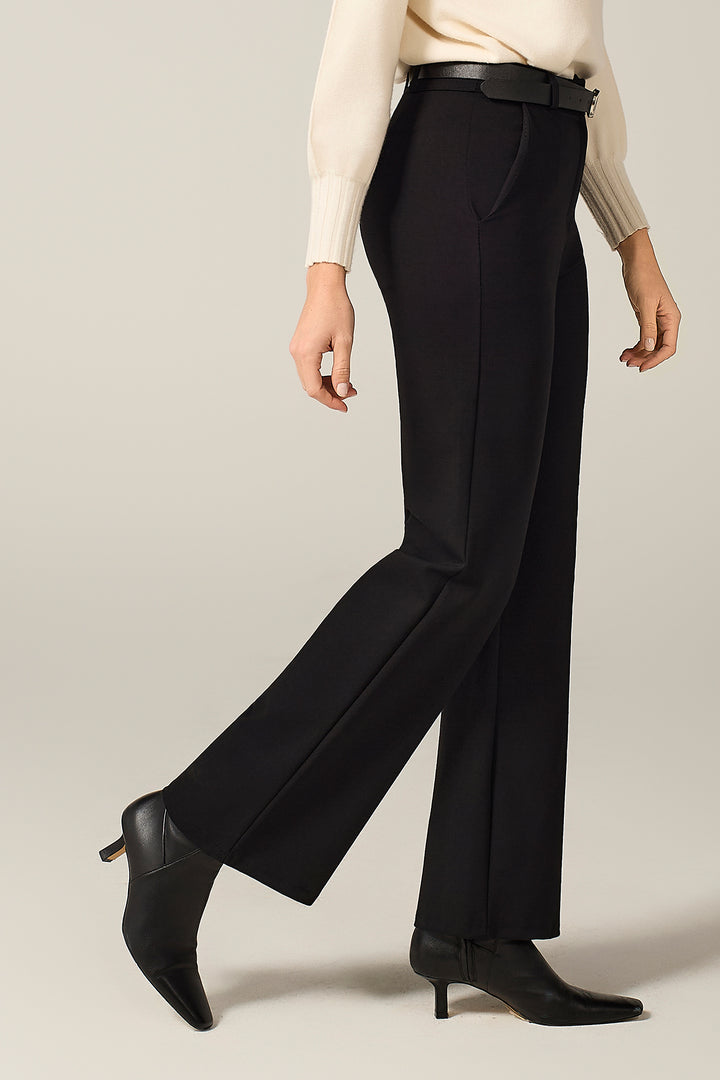 Pantalone chino in punto milano stretch