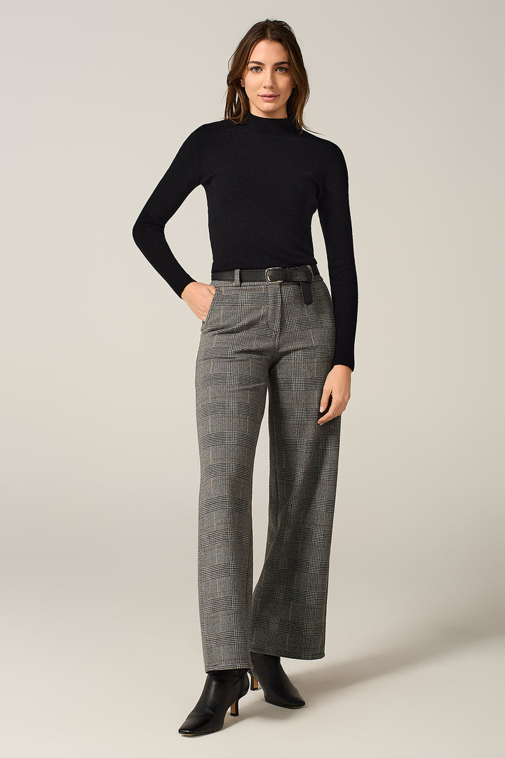 Pantalone chino fantasia principe di galles