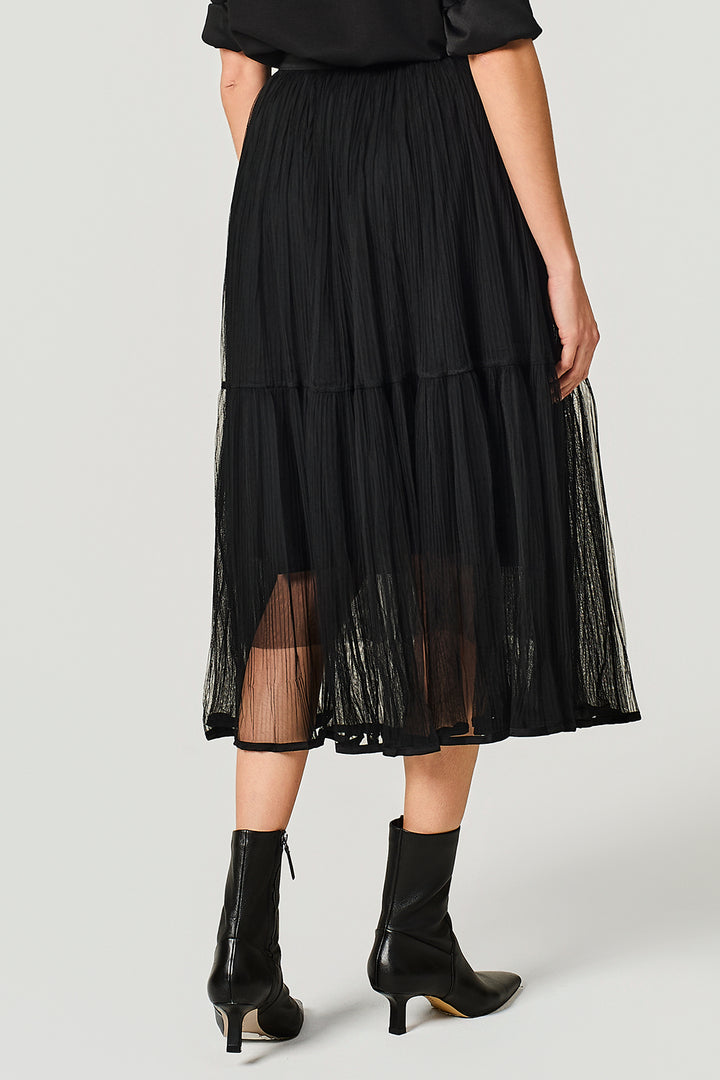 Gonna in tulle plissè