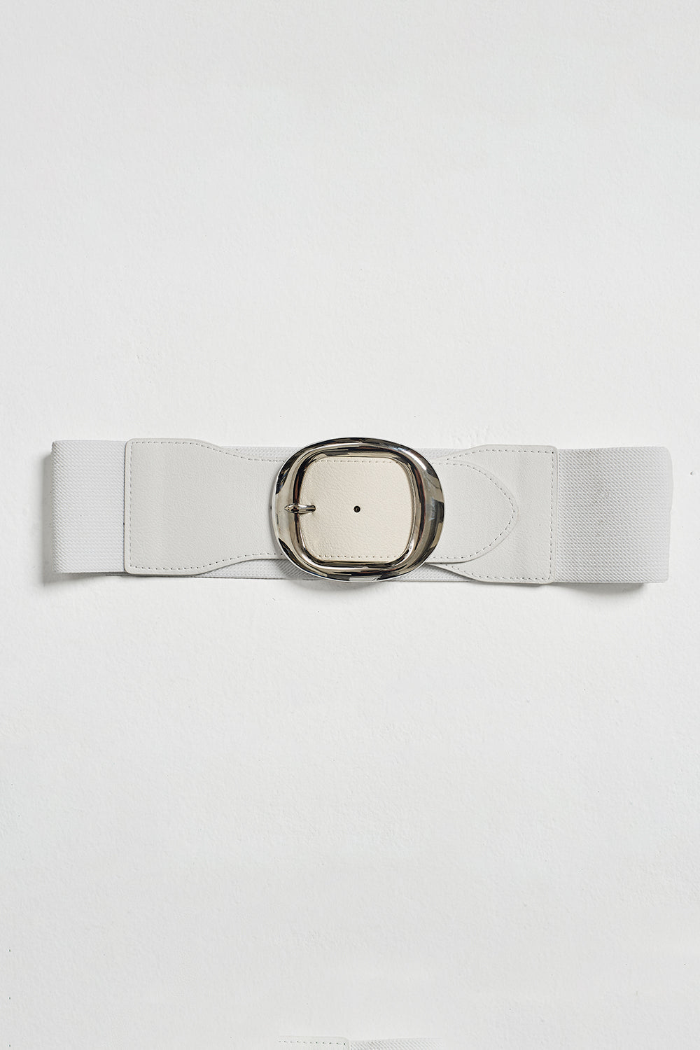 Cinta alta in similpelle elastica