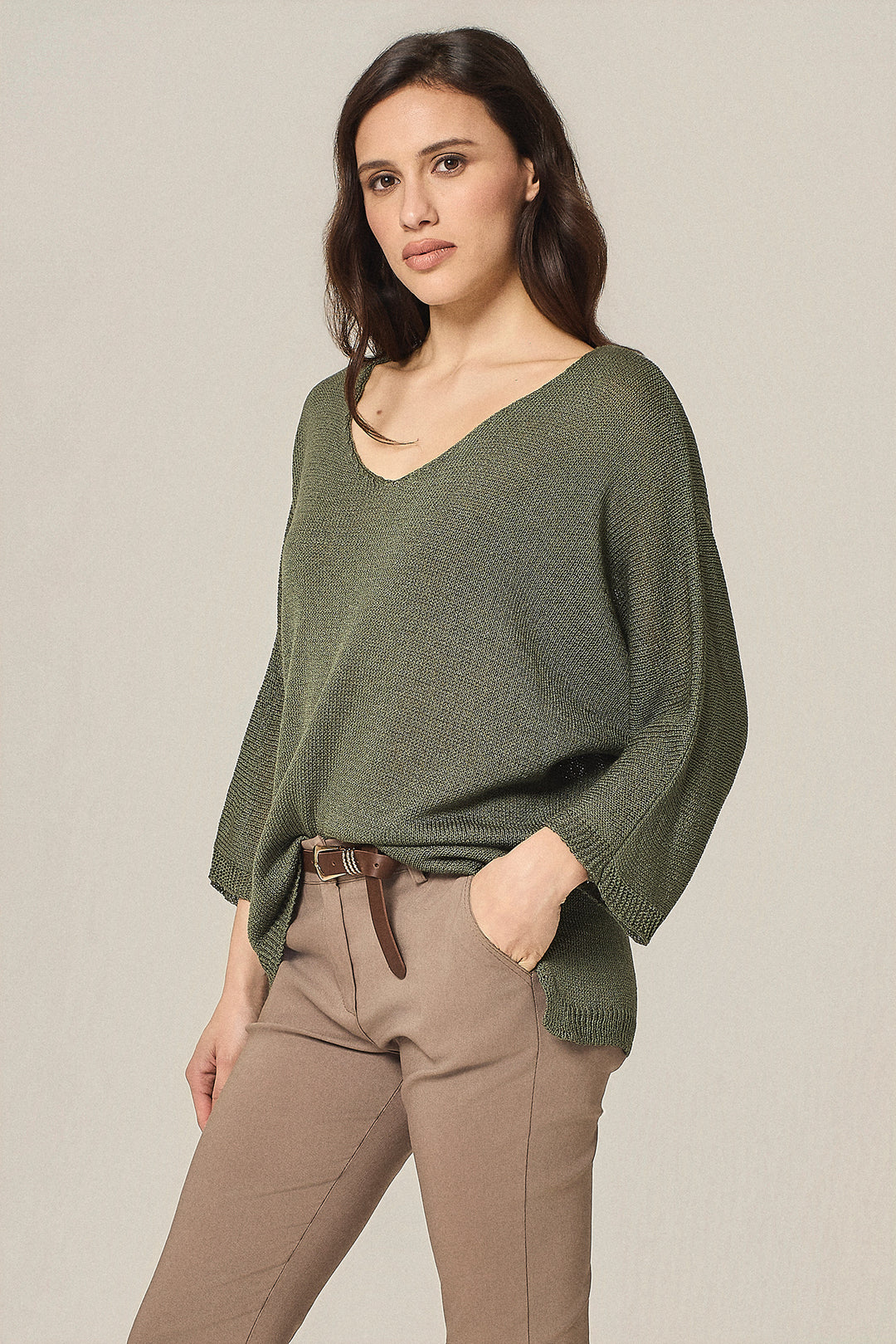 Maglia scollo a V
