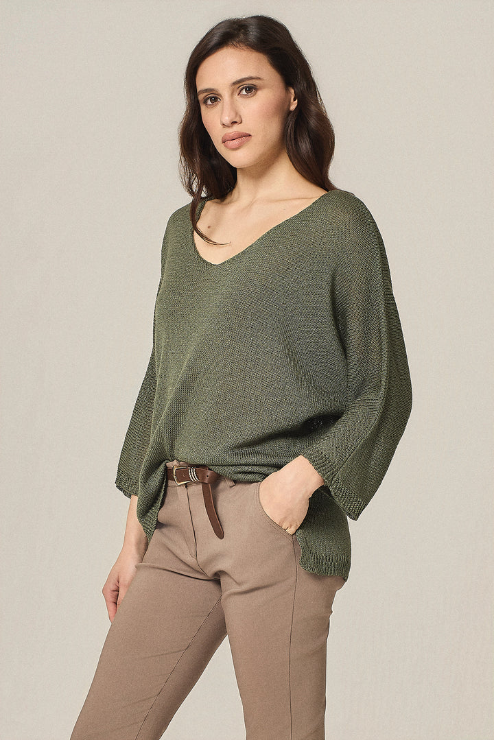 Maglia scollo a V