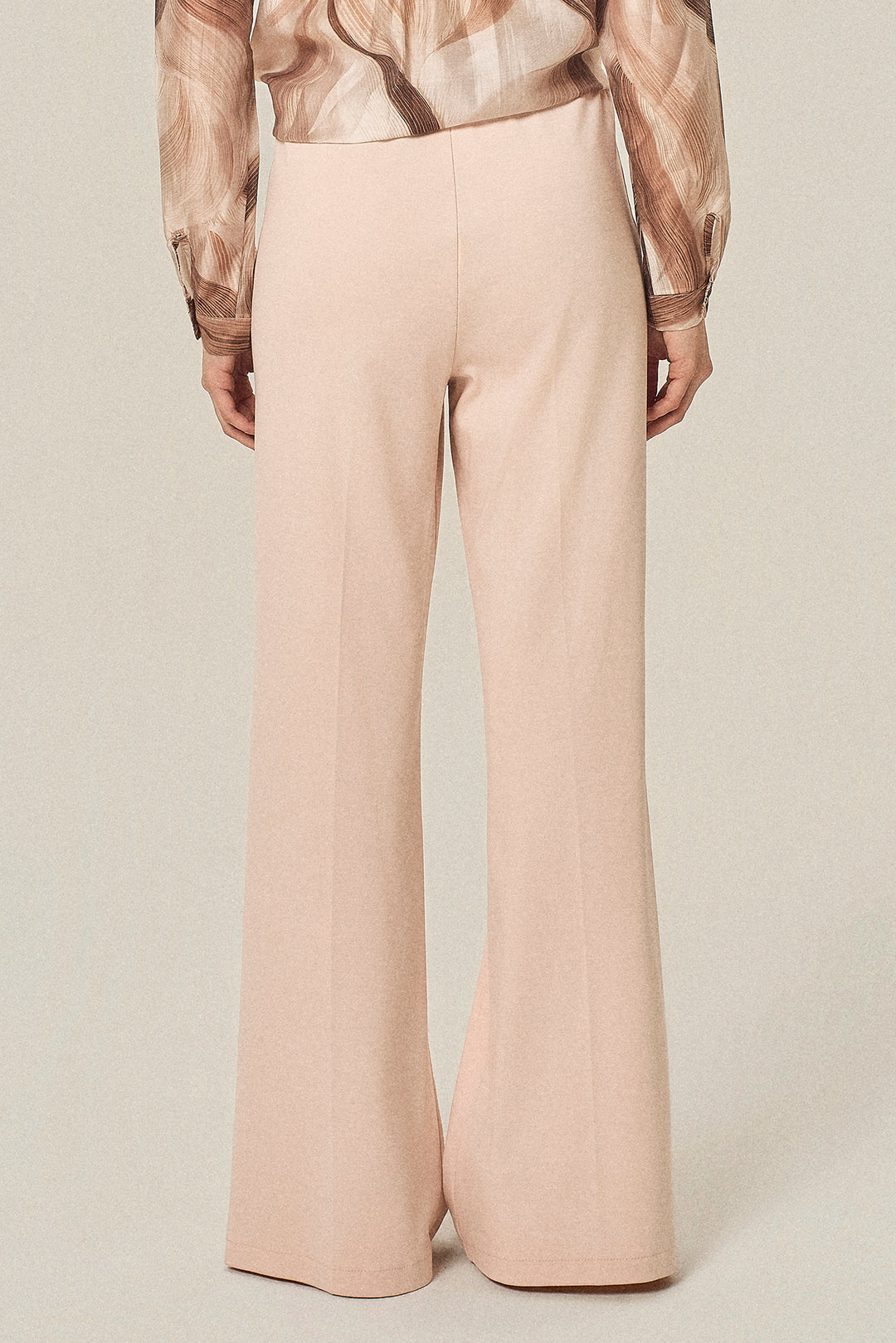 Pantalone in punto milano stretch