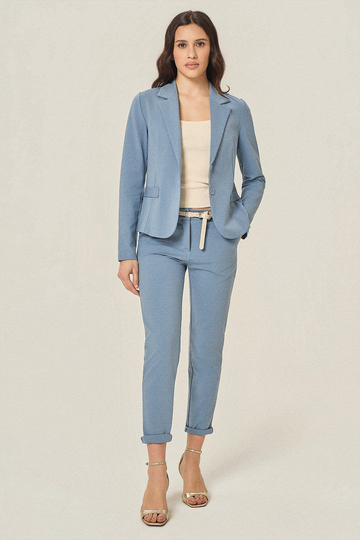 Blazer a due bottoni in punto milano
