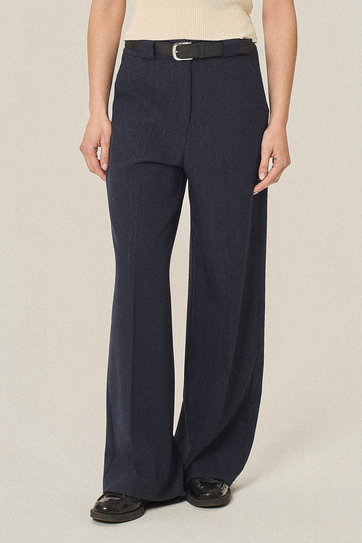 Pantalone chino gessato