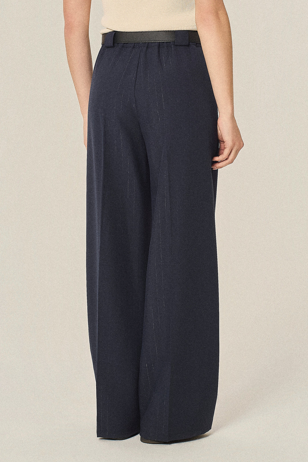 Pantalone chino gessato