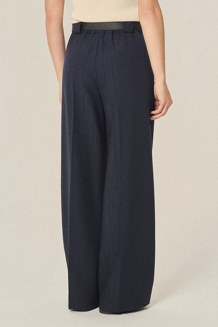 Pantalone chino gessato