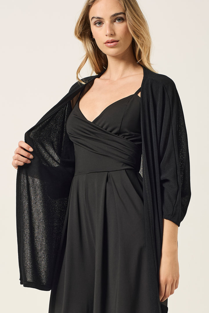 Cardigan aperto in maglieria leggera