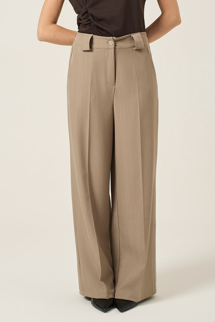 Pantalone chino gessato