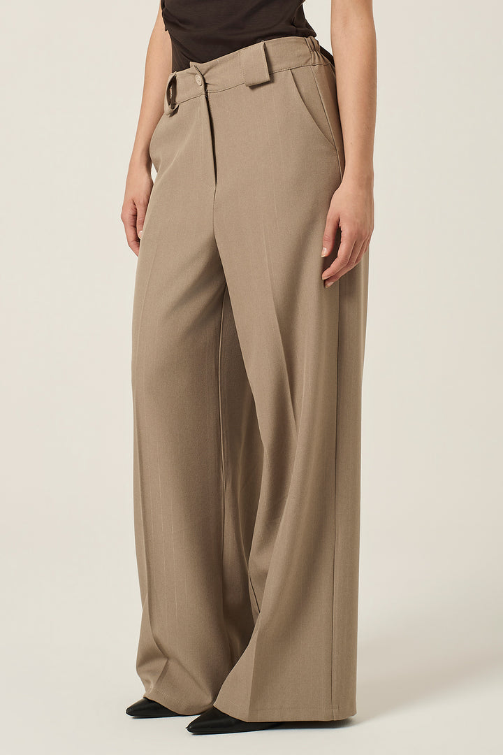 Pantalone chino gessato