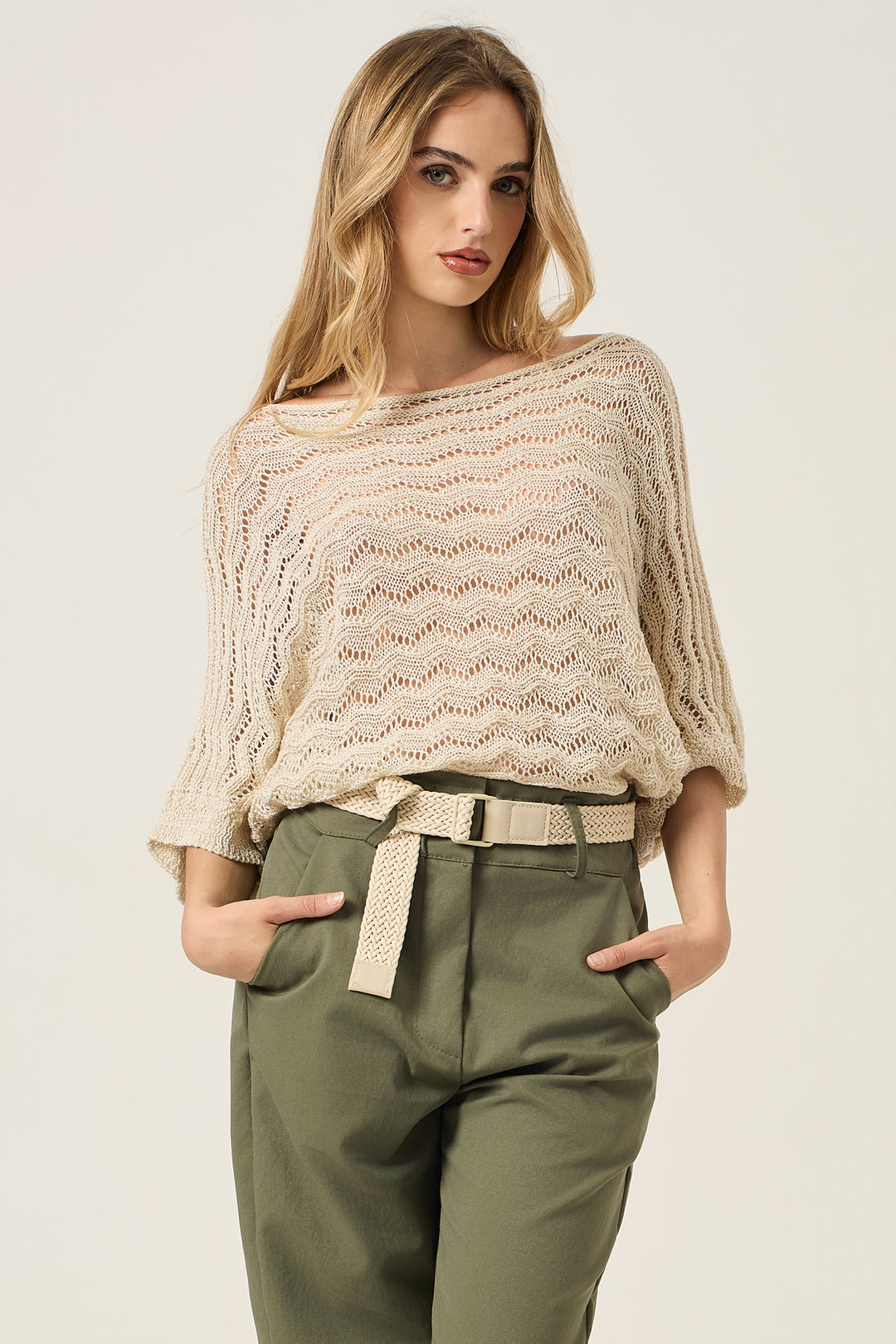 Maglia traforata