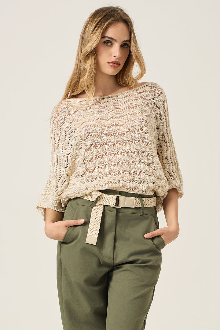 Maglia traforata