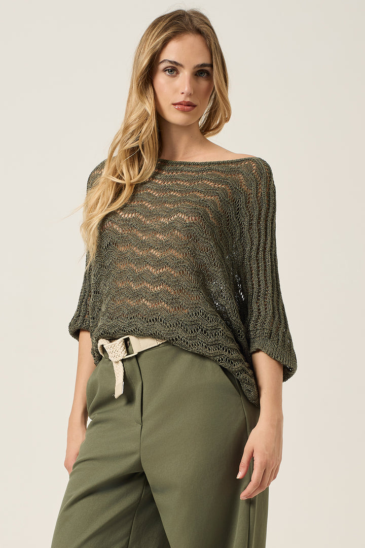 Maglia traforata