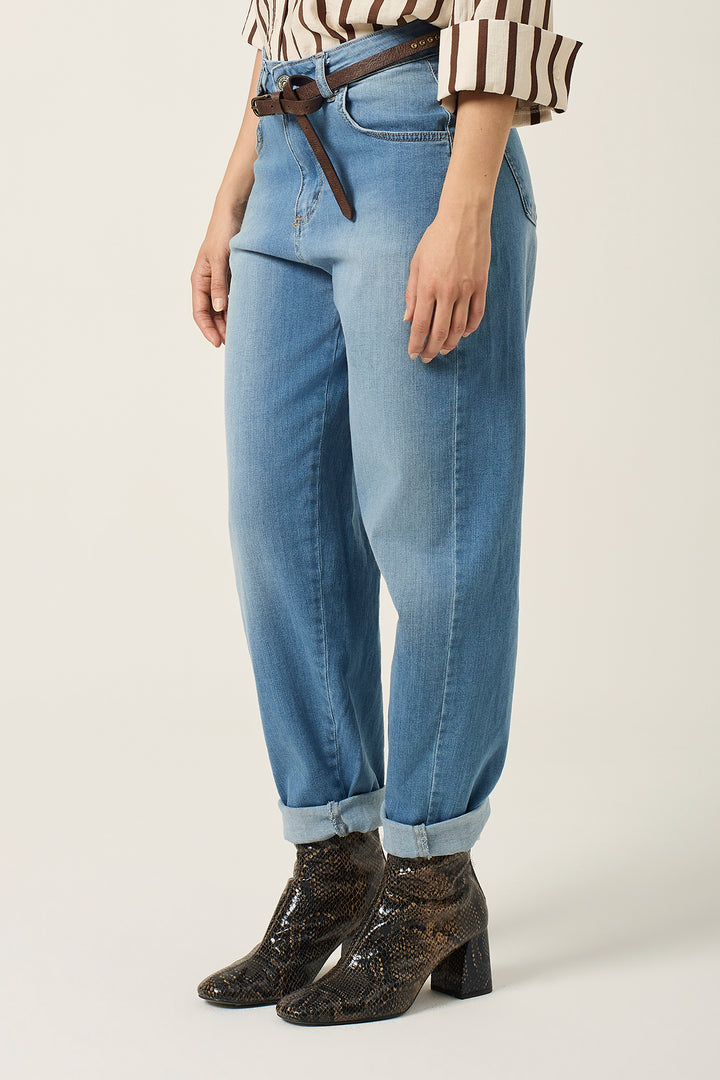 Jeans con cinta