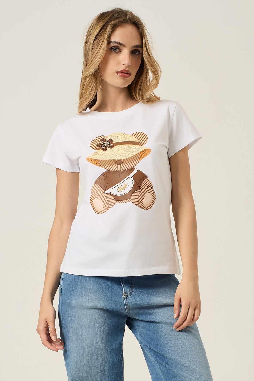 T-shirt stampa orso