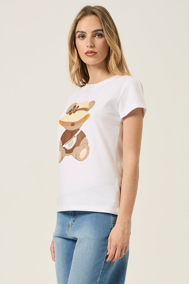 T-shirt stampa orso