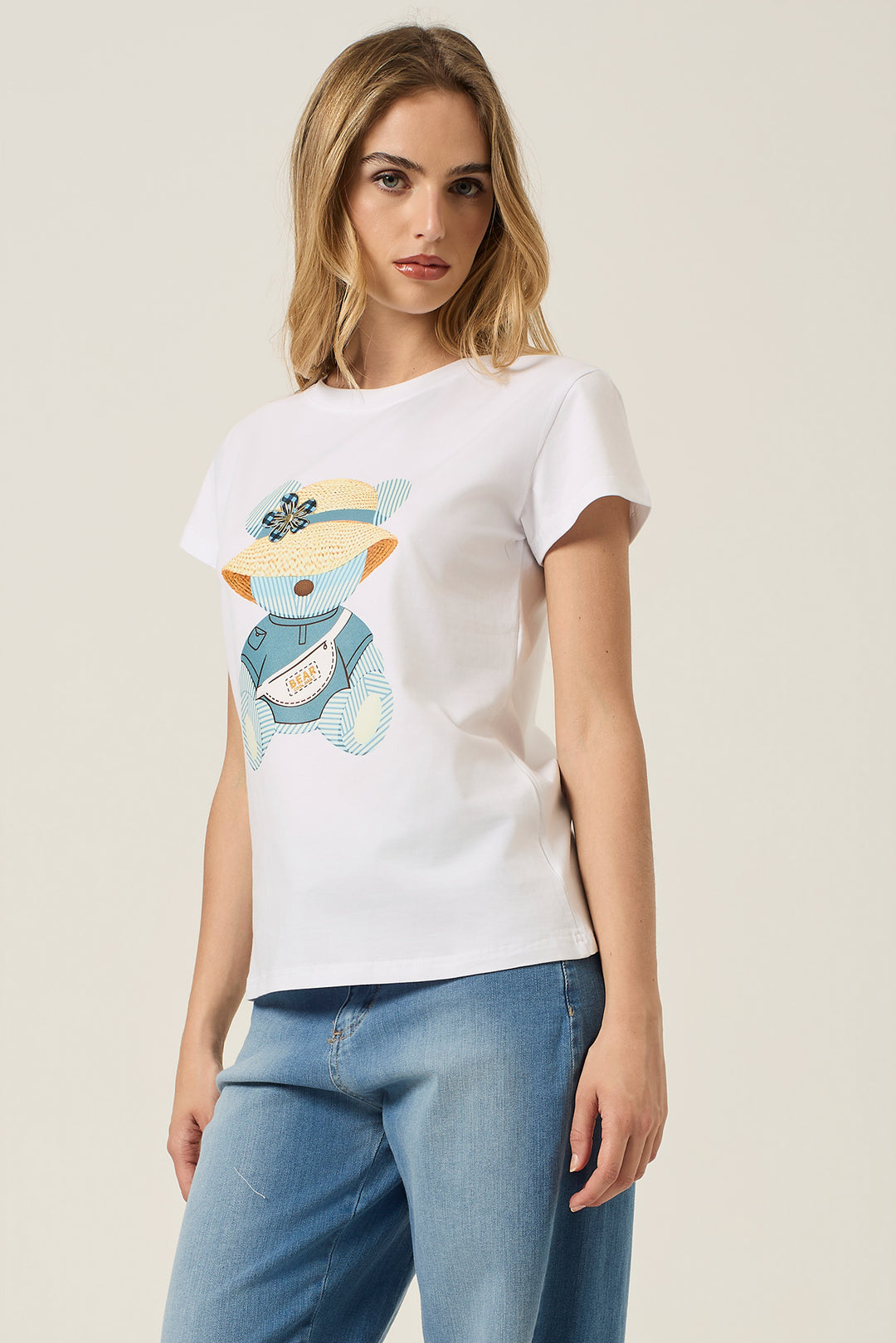 T-shirt stampa orso