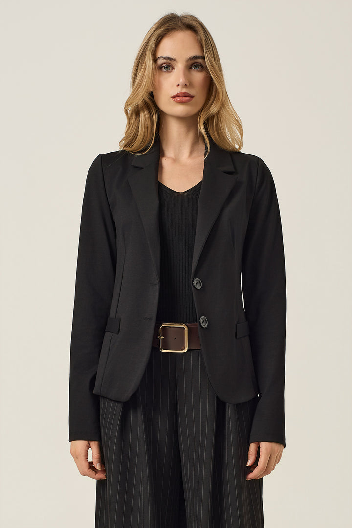Blazer a due bottoni in punto milano