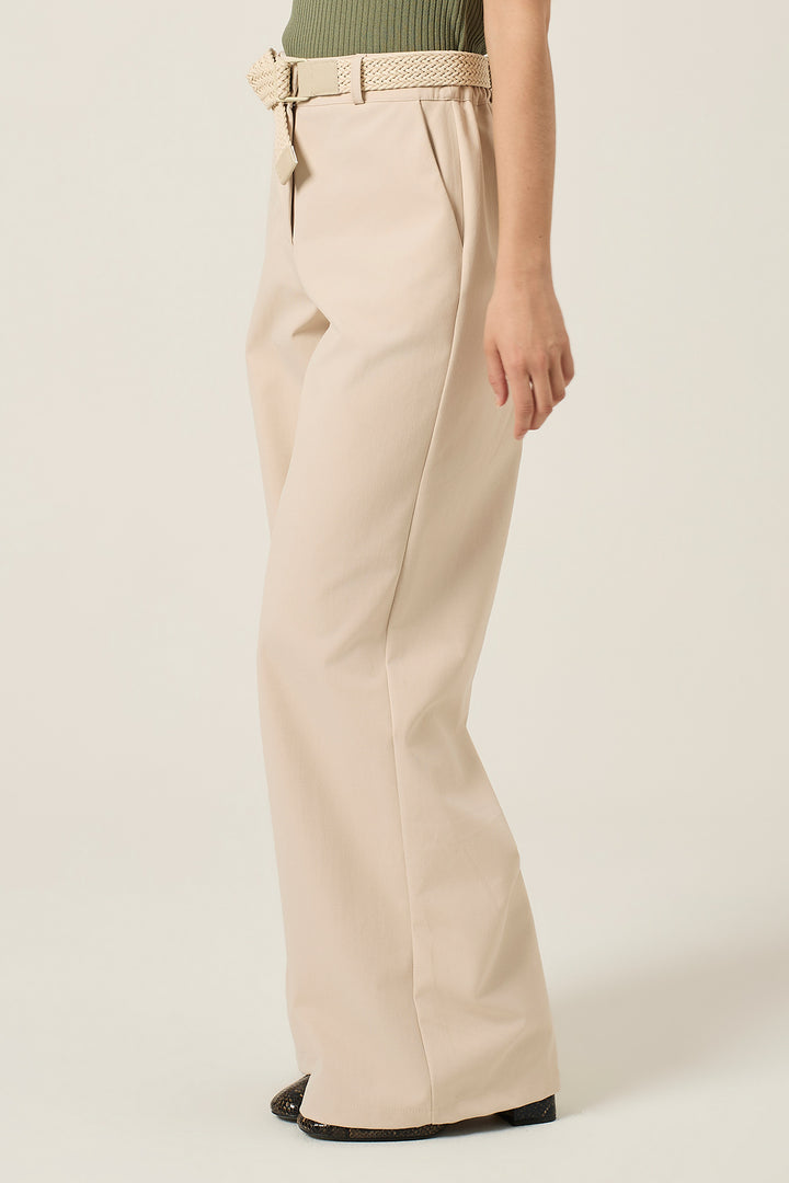 Pantalone con cinta in corda