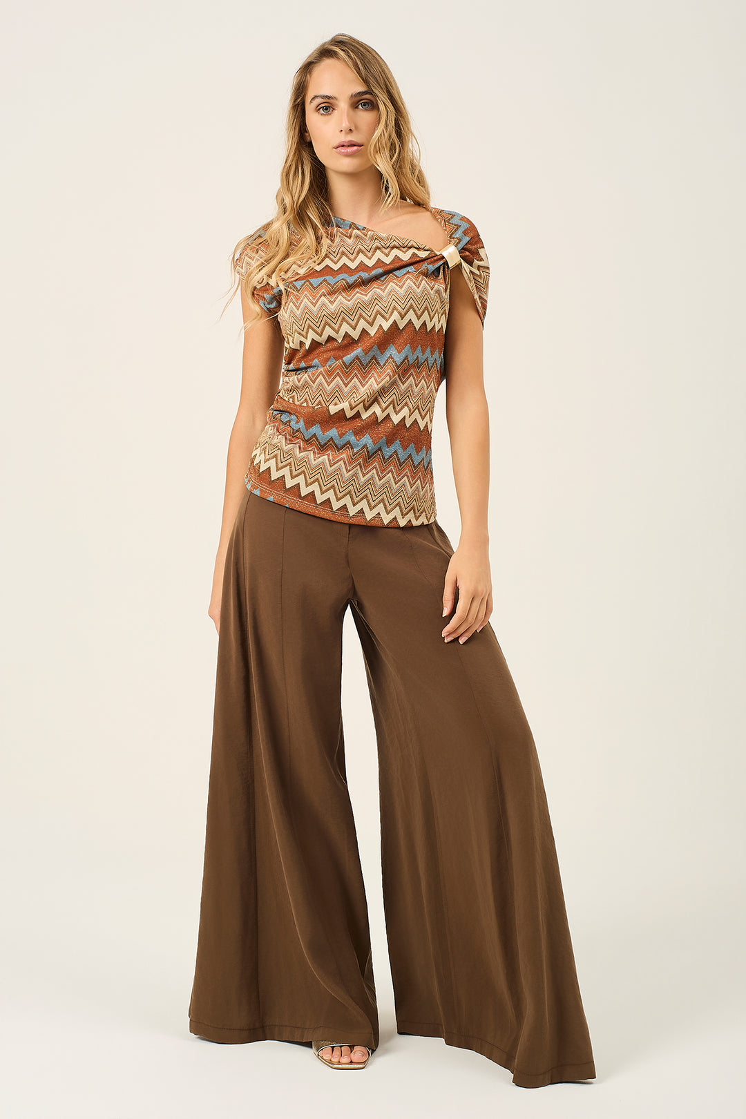 Pantalone chino palazzo